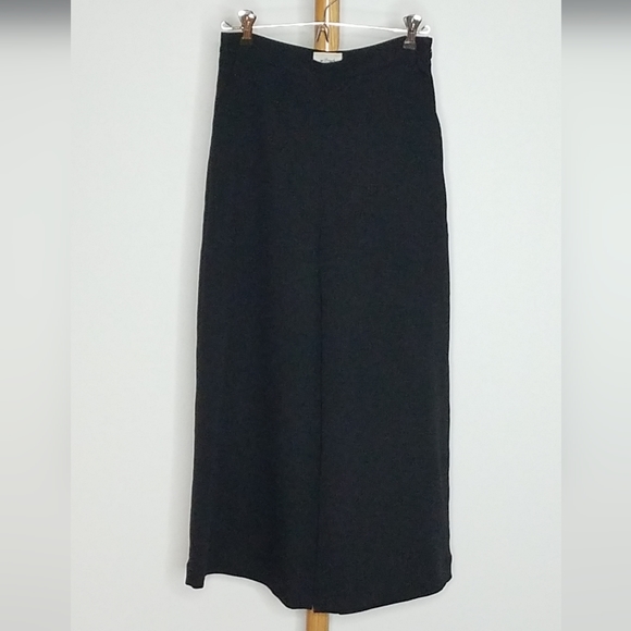 Aritzia Wilfred Lalement Black Wide Leg Pants 2 - Picture 4 of 8